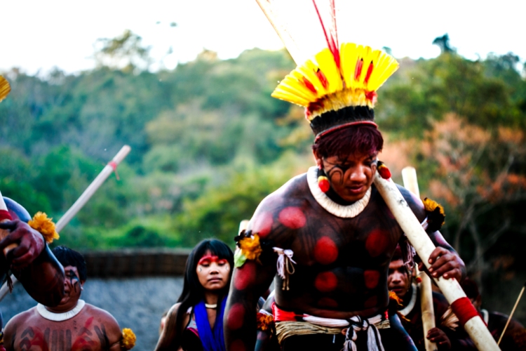 Etnia Yawalapiti, do Xingu. Foto: Bruna Brandão